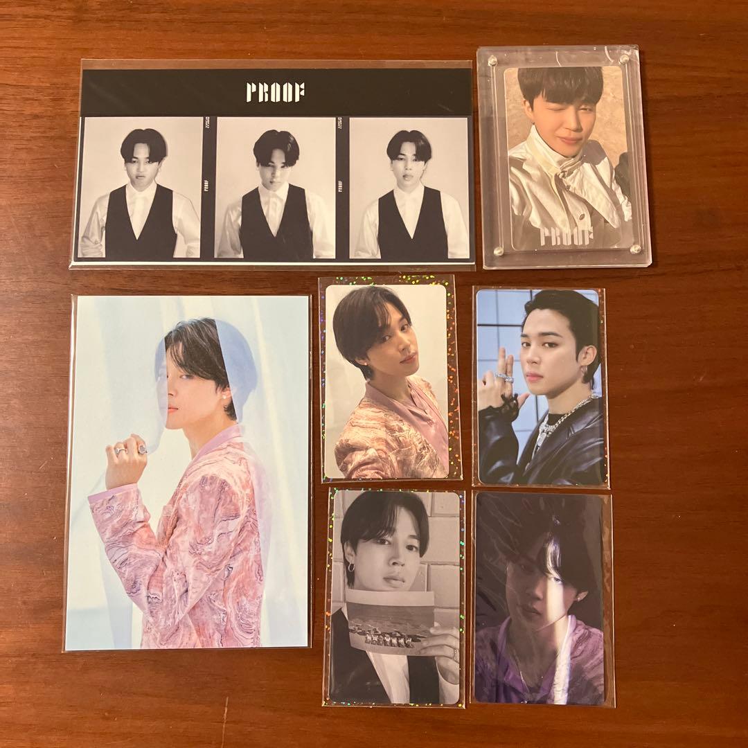 BTS proof アルバム jimin トレカ　ポストカード
