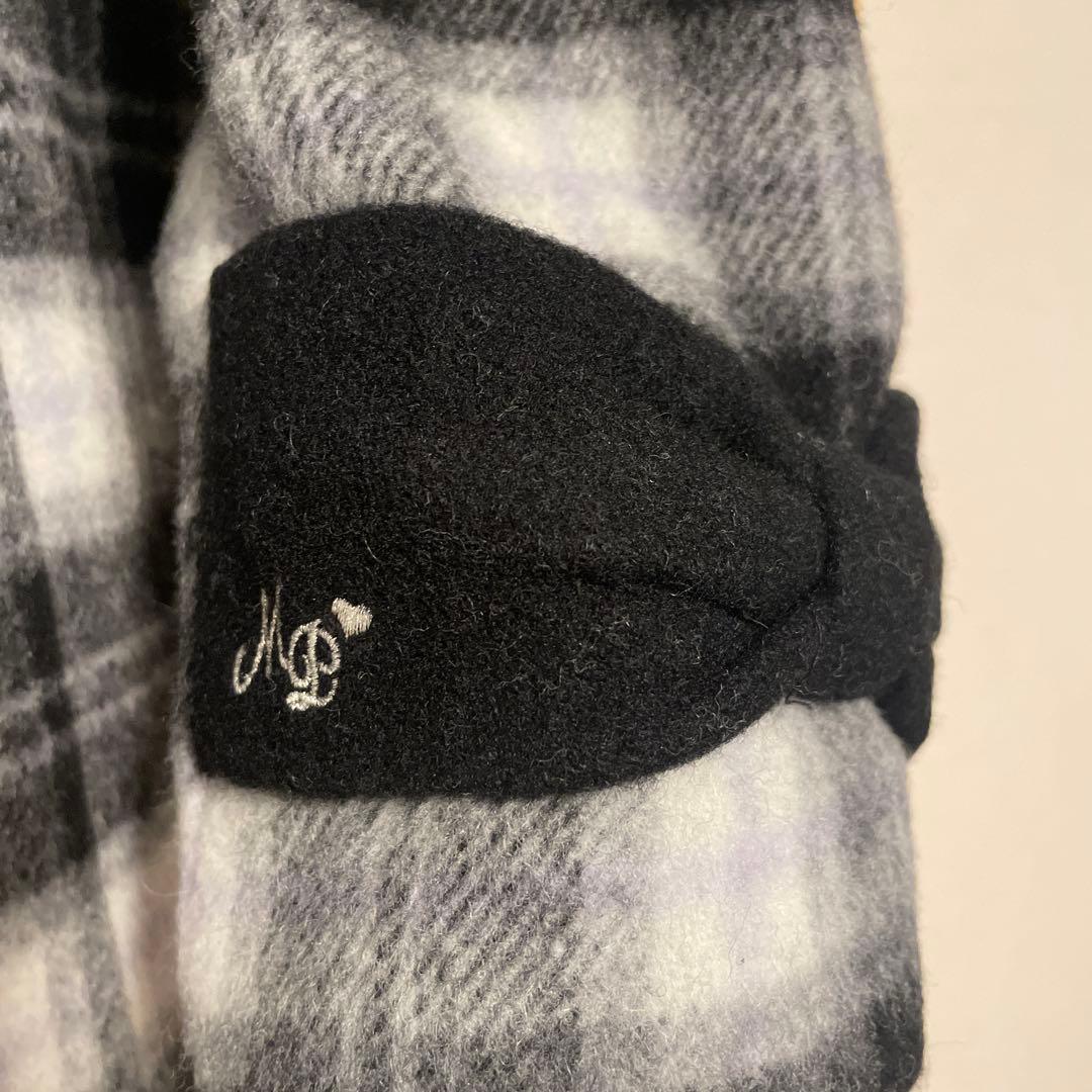 mezzo piano メゾピアノ チェック コート 160cm 新品