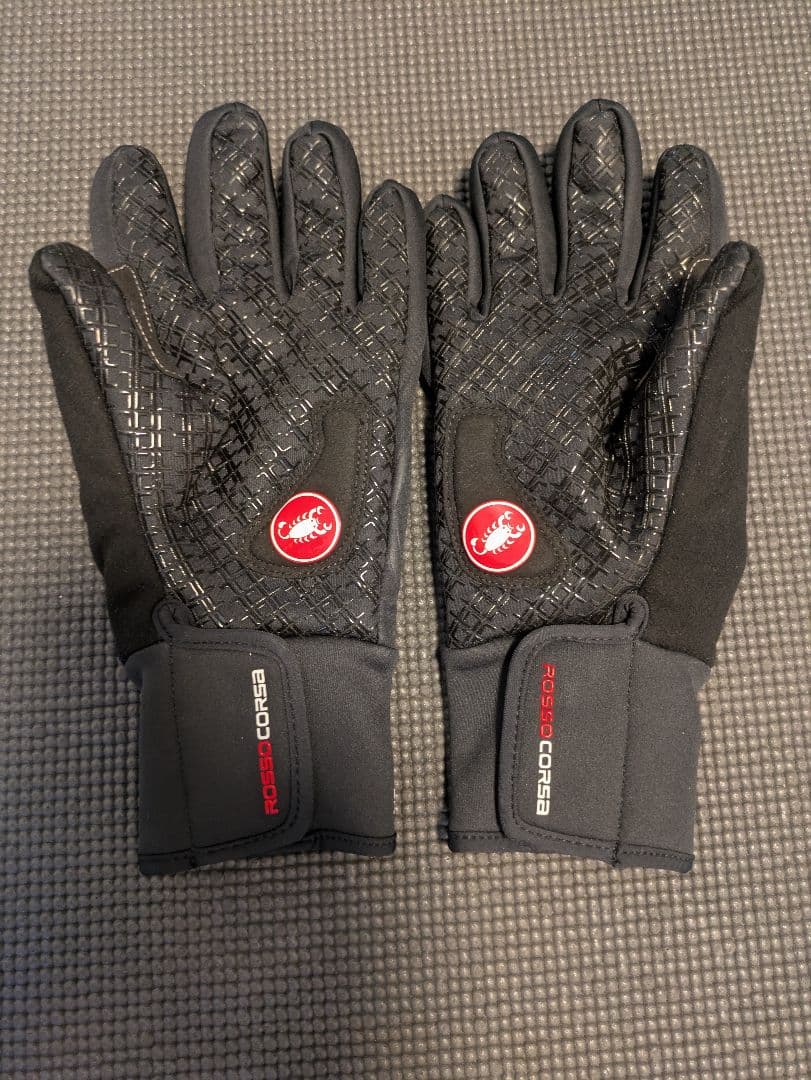 カステリ冬用グローブMサイズ 黒