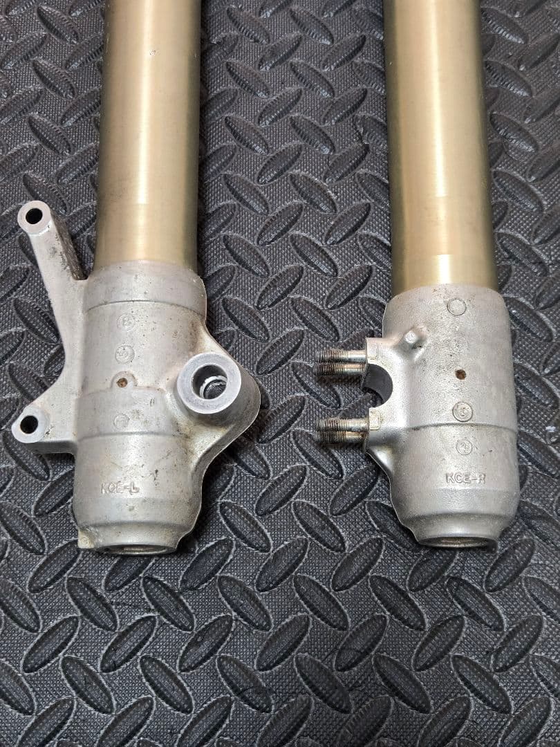 XR250R ME08 フロントフォーク＋クラッチバスケット