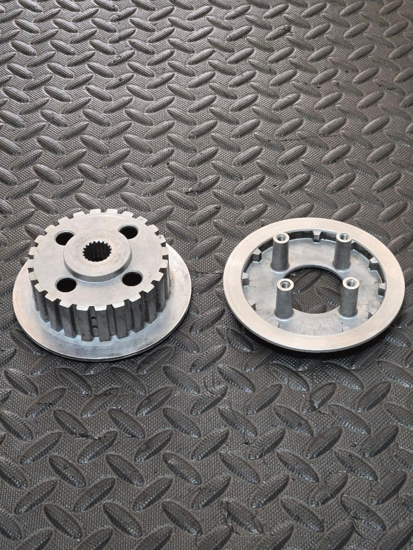 XR250R ME08 フロントフォーク＋クラッチバスケット