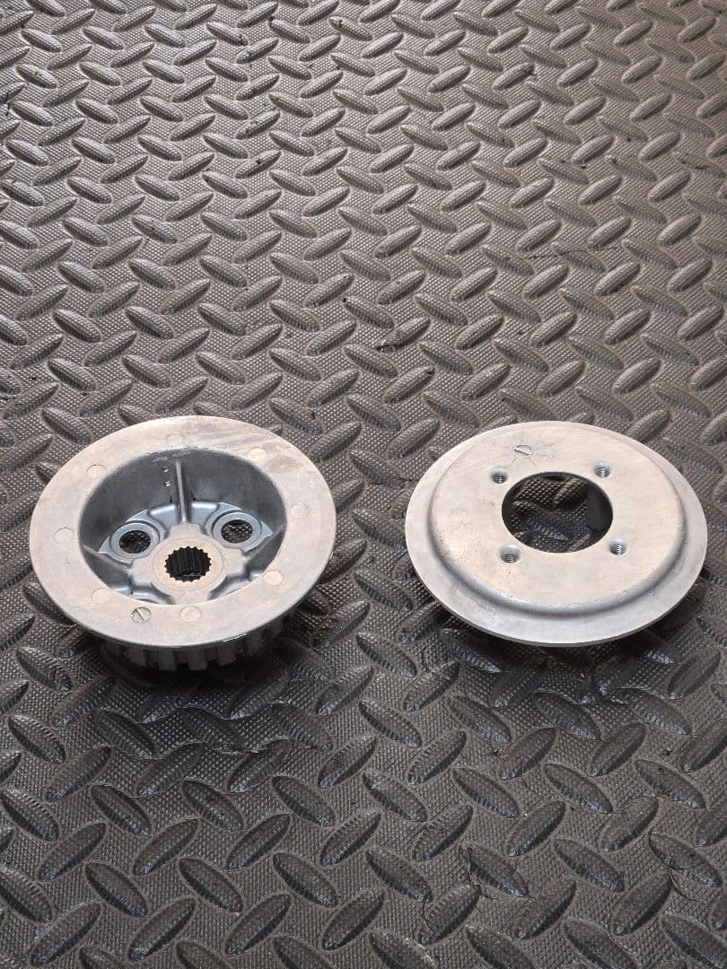 XR250R ME08 フロントフォーク＋クラッチバスケット