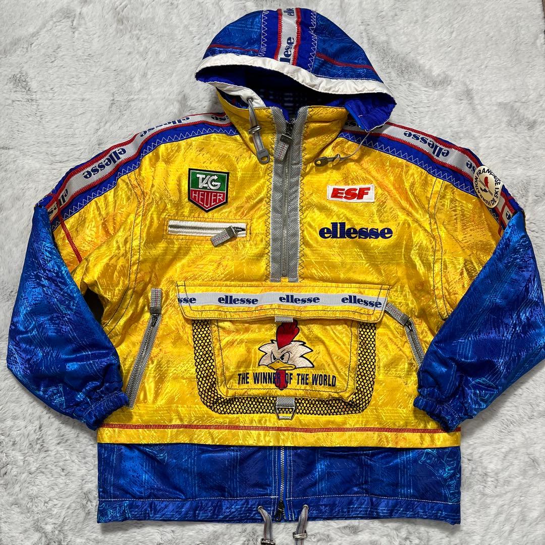 レア　90s　ellesse エレッセ　ココリコ スノーウェア フランス代表