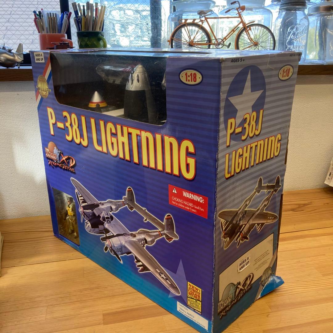 【新品未使用】21st Century Toys 1/18 P-38J