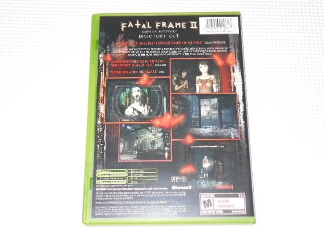 xbox★FATAL FRAME 2 CRIMSON BUTTERFLY