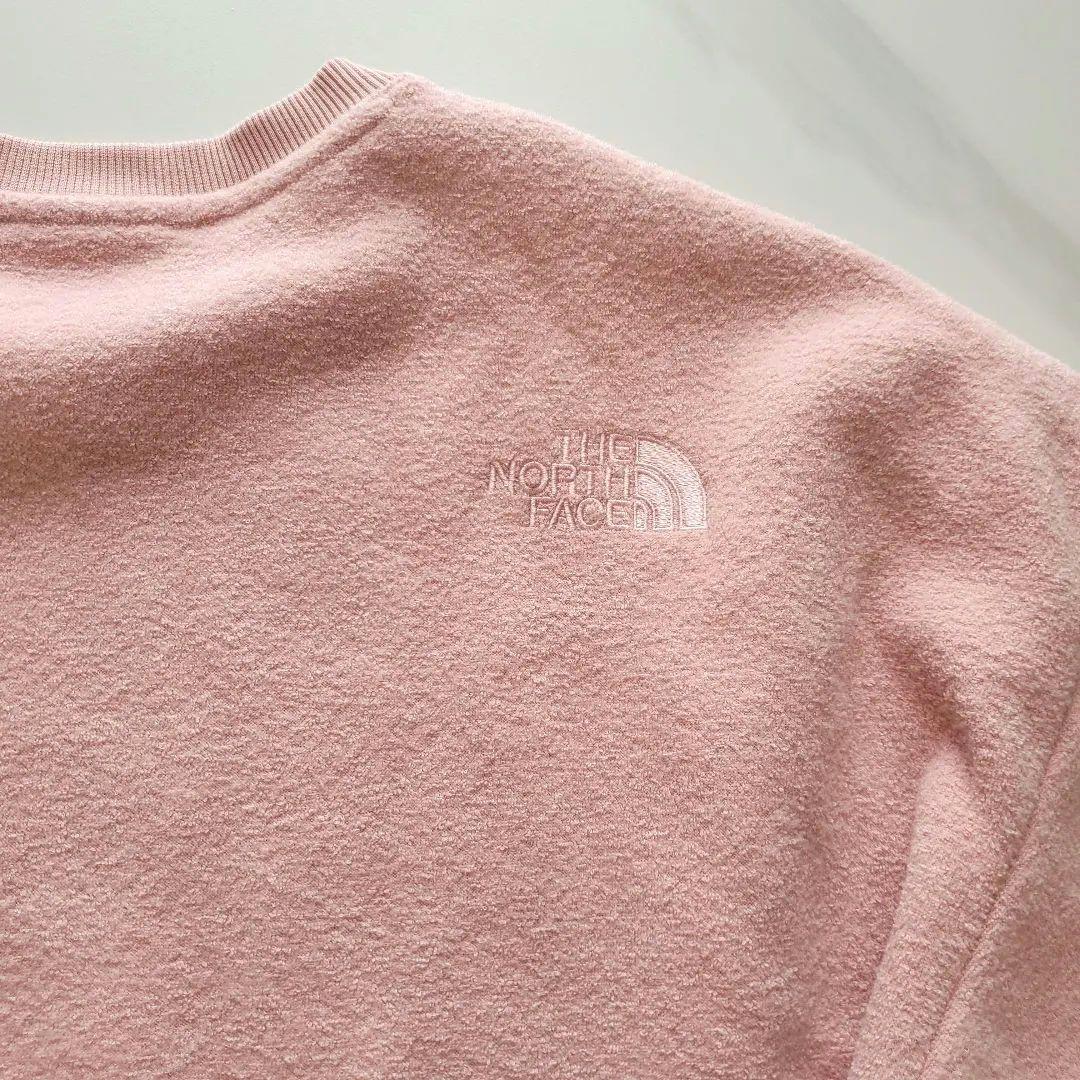 美品 THE NORTH FACE スウェット ピンク L