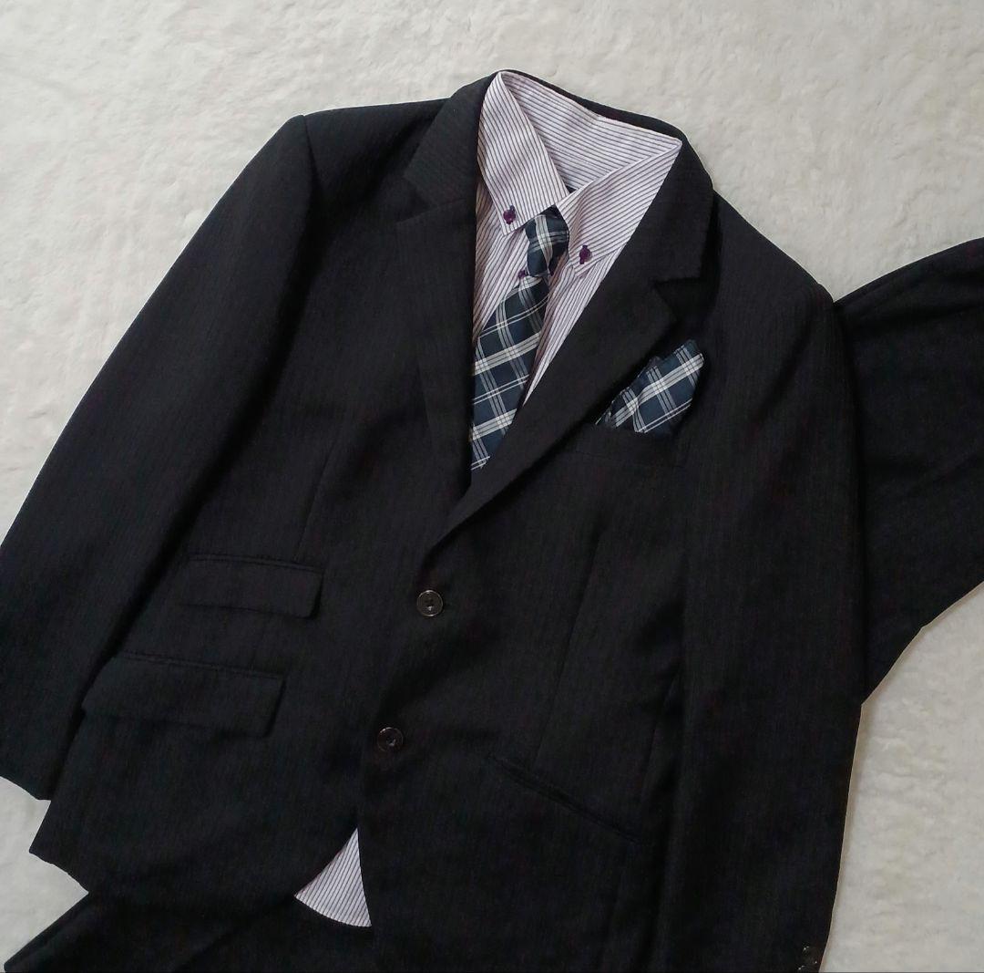 ヒロミチナカノ 男の子スーツ160cm 卒業式 入学式 セットアップ 5点セット