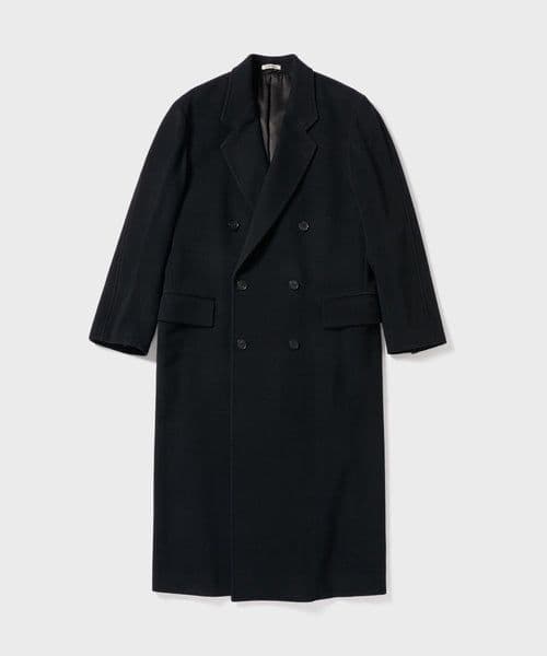 ジャケット・アウター AURALEE SUPER MOSSER CHESTERFIELD COAT