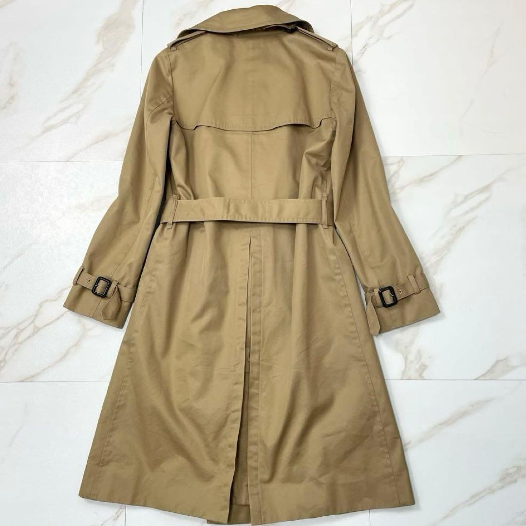 【極美品】HYKE トレンチコート ベージュ レギュラーフィット ライナー付 2