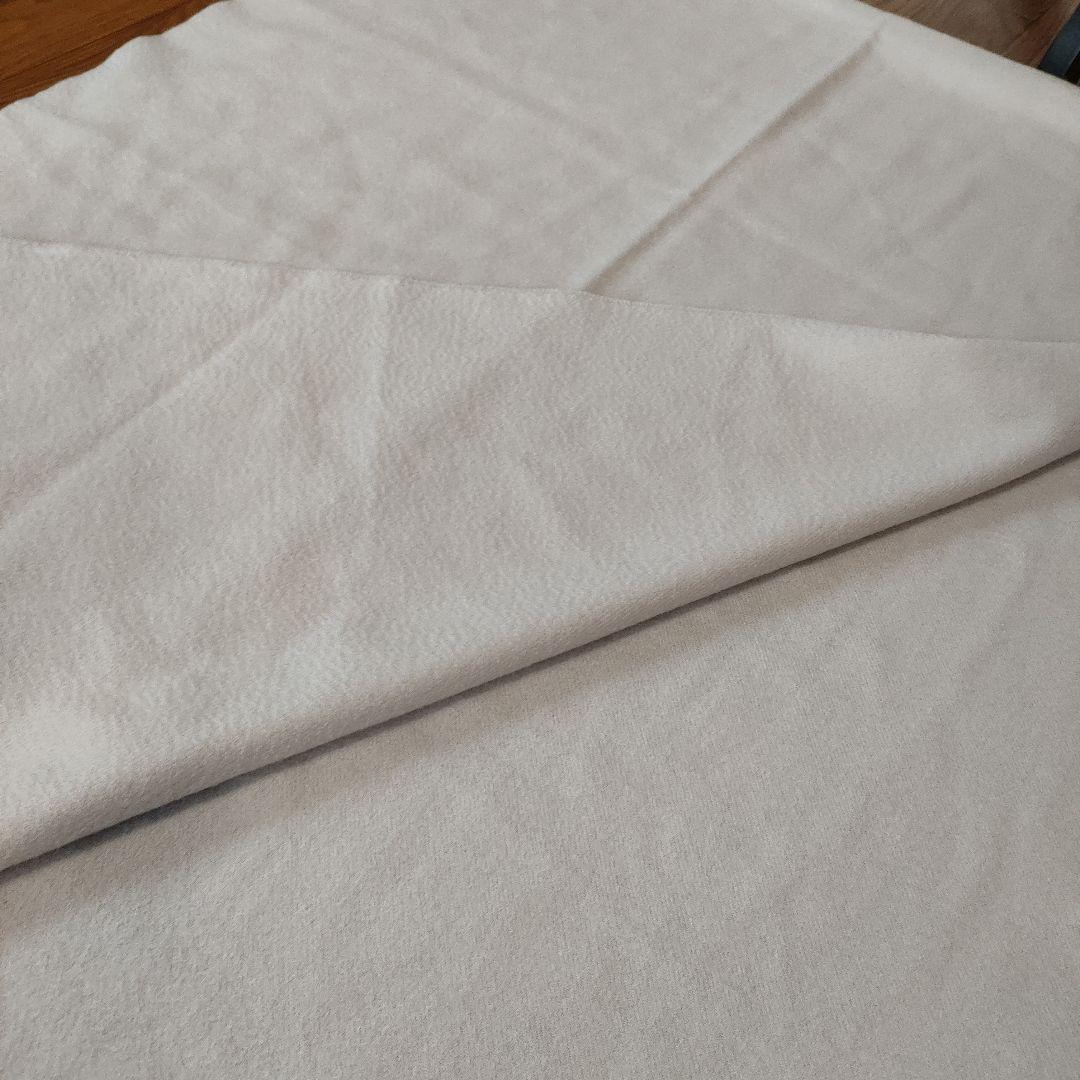 a52 超美品　ジョンストンズ　エルガン　マフラー　カシミヤ100 薄グレー