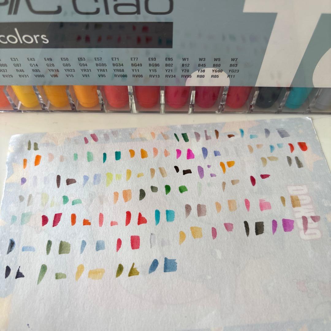 Copic ciao 72B colors セット