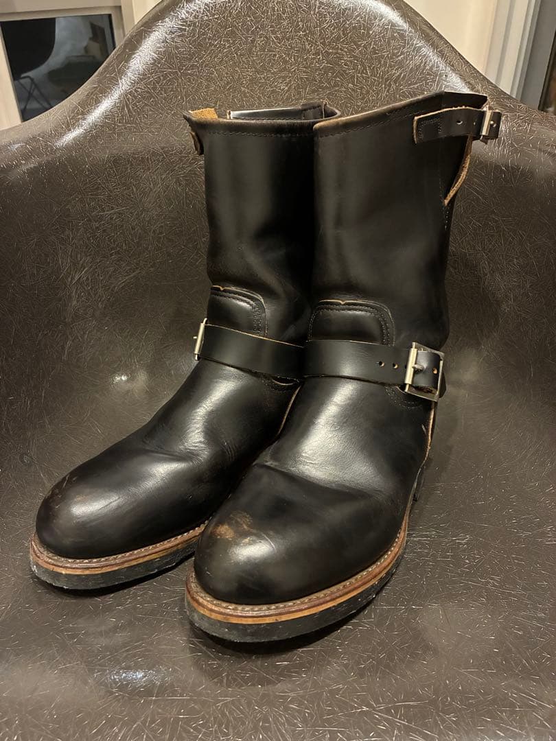 PT91 プリントタグ　レッドウイング　エンジニアブーツ　2268 7.5D