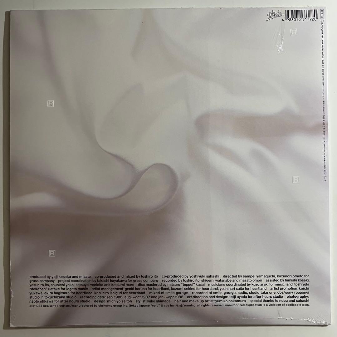 新品　LP　渡辺美里　ribbon　未開封　レコード　リボン