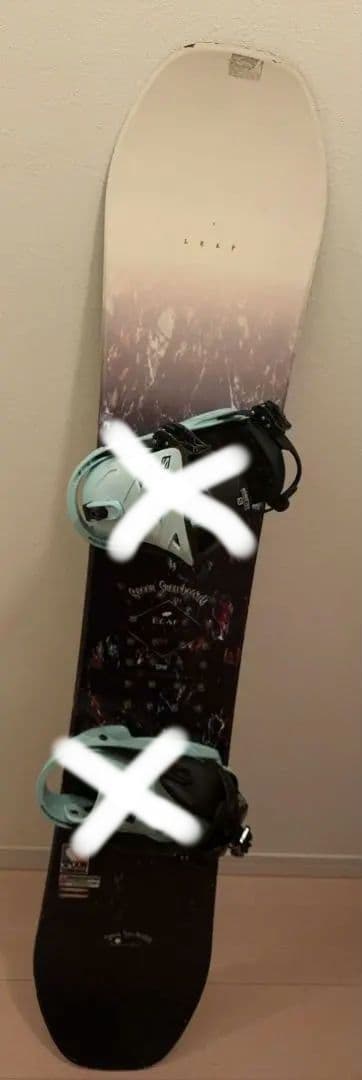 中古品！スノーボード Spoon　１4２＋SALOMONビンディング付き