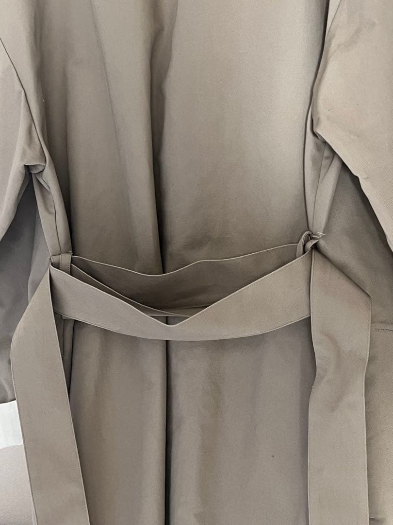 SALUE ロングコート【グレイジュ】