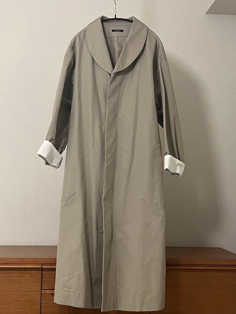 SALUE ロングコート【グレイジュ】