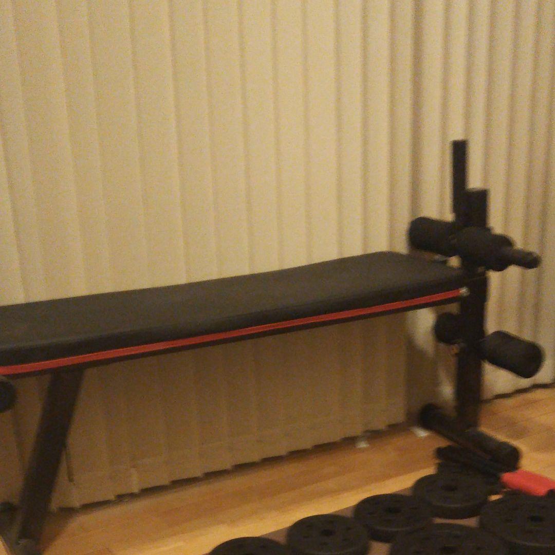 トレーニングマシーン(ベンチ&ダンベル)