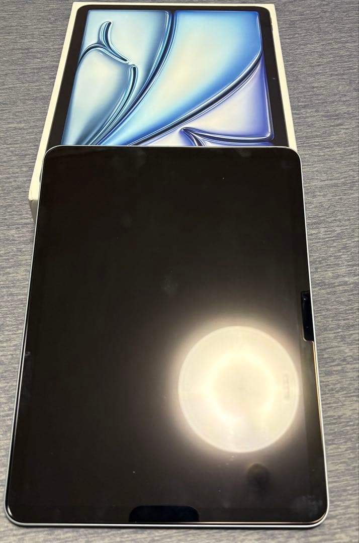 iPadAir 11インチ128GB ブルー　ほぼ新品！ ケースカバーフィルム付