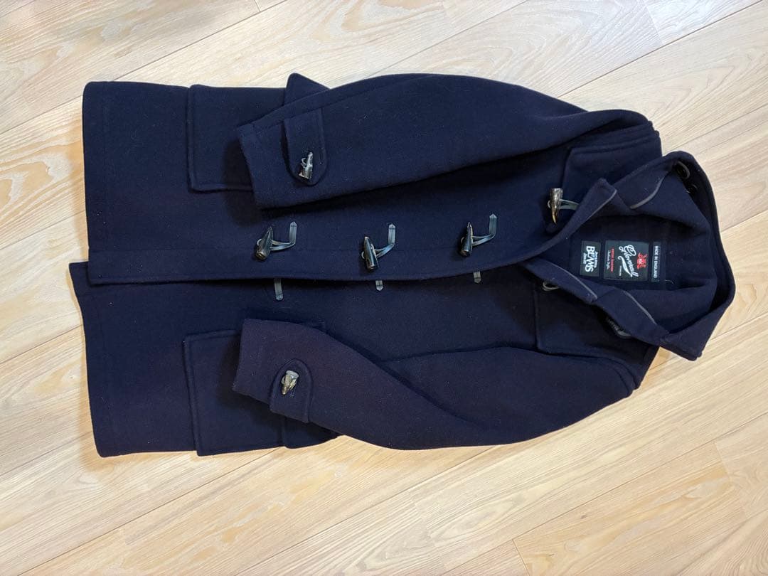 Gloverall(beams別注)ダッフルコート ネイビー