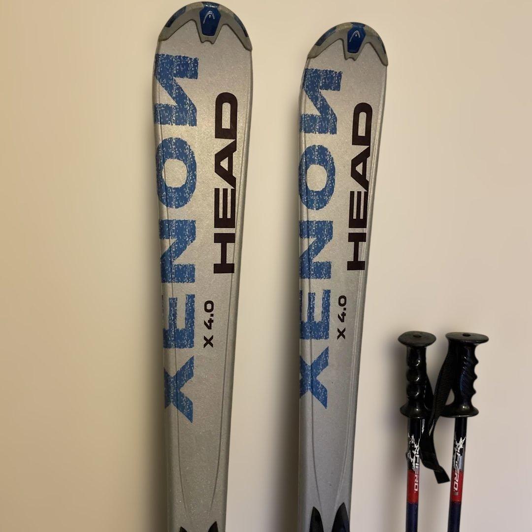 【限界価格】HEAD 4.0 スキー板 ポールセット