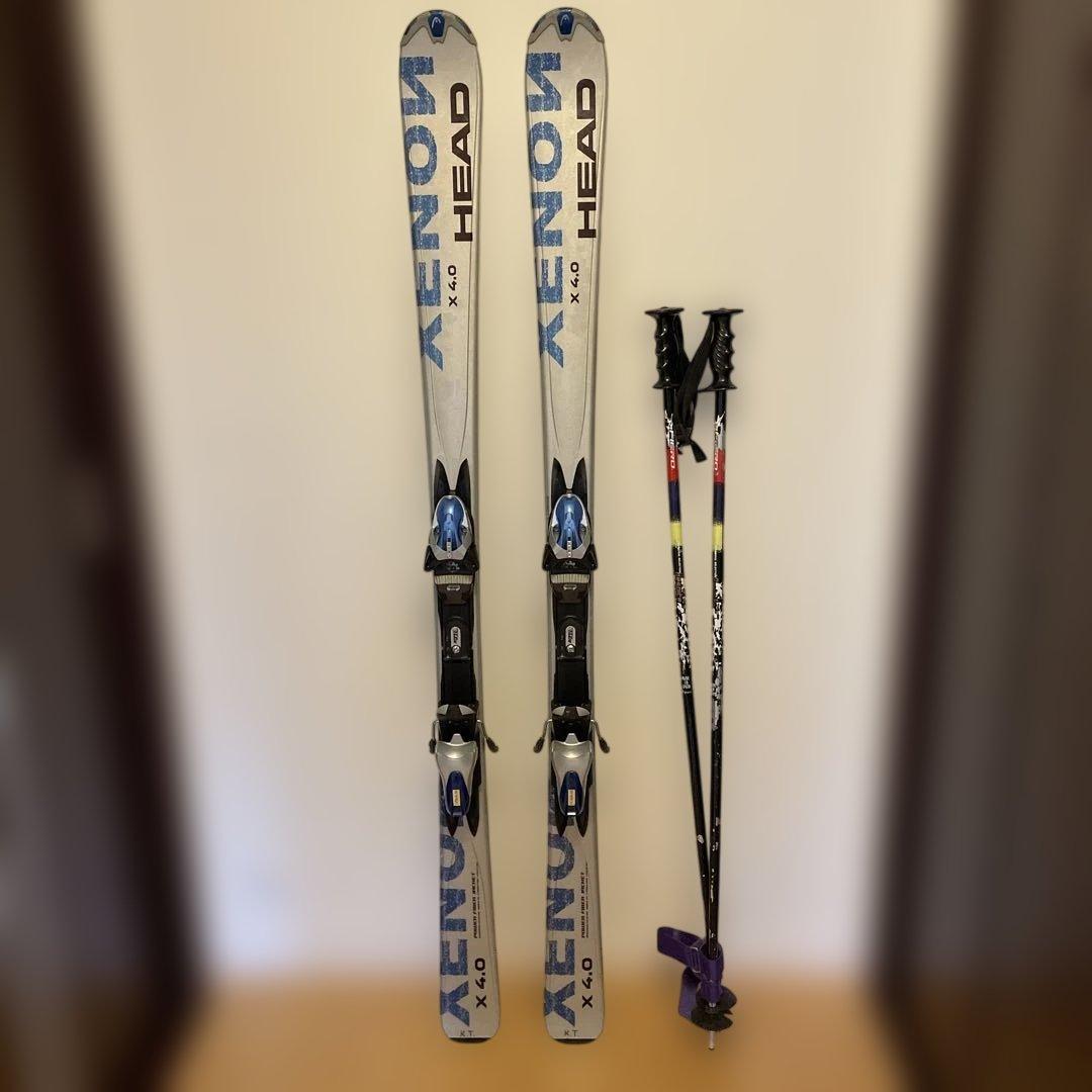 【限界価格】HEAD 4.0 スキー板 ポールセット