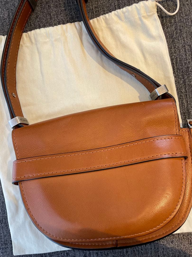 ロエベ　LOEWE ゲート　ショルダーバッグ　ブラウン