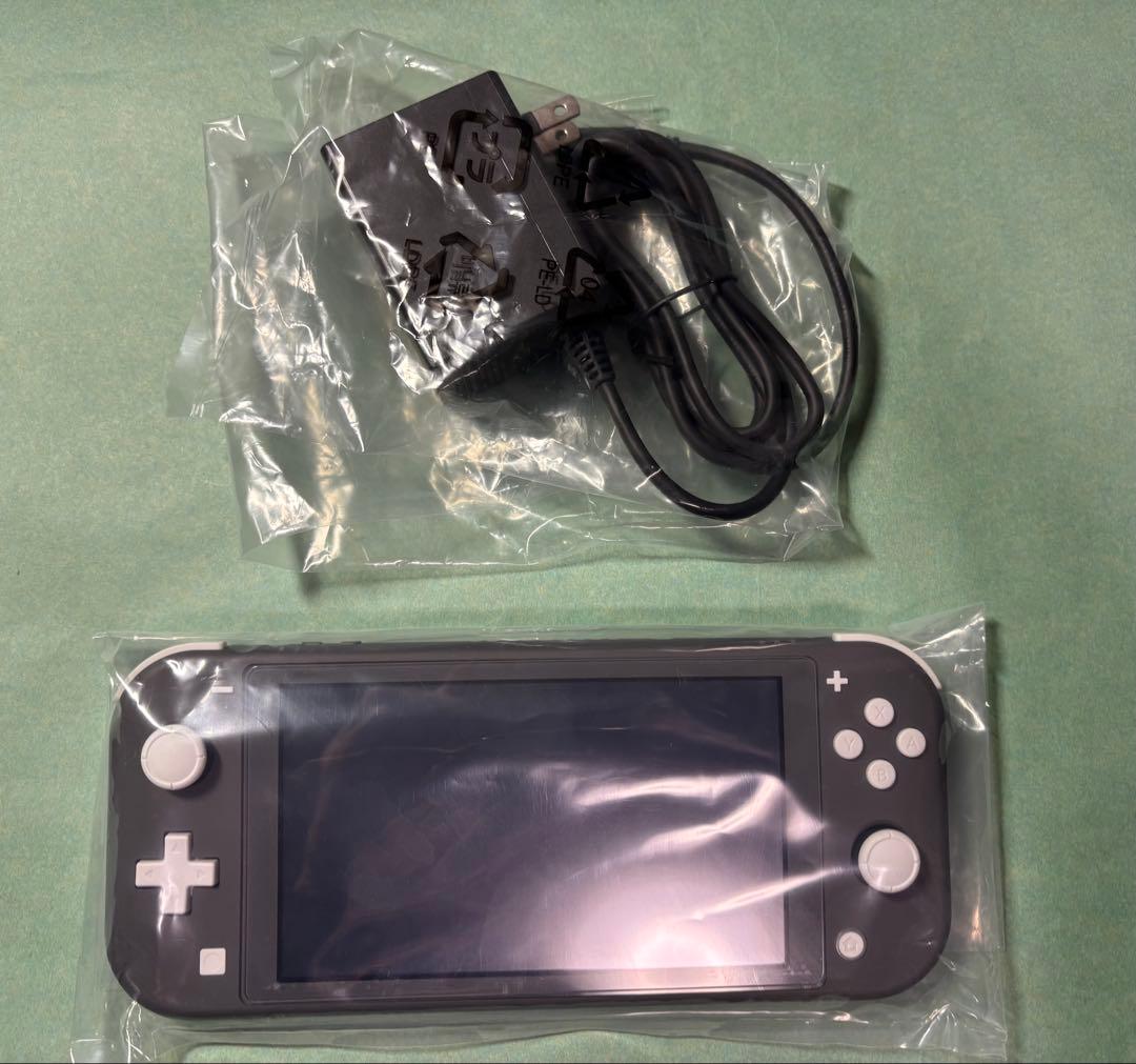 【ほぼ未使用】Nintendo Switch lite グレー スイッチライト