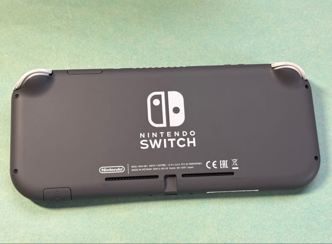 【ほぼ未使用】Nintendo Switch lite グレー スイッチライト