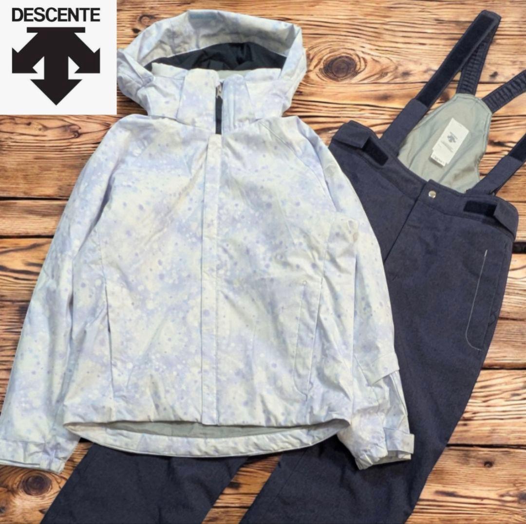 美品✨ DESCENTE スキー スノボ ウェア キッズ 150 サイズ調整可