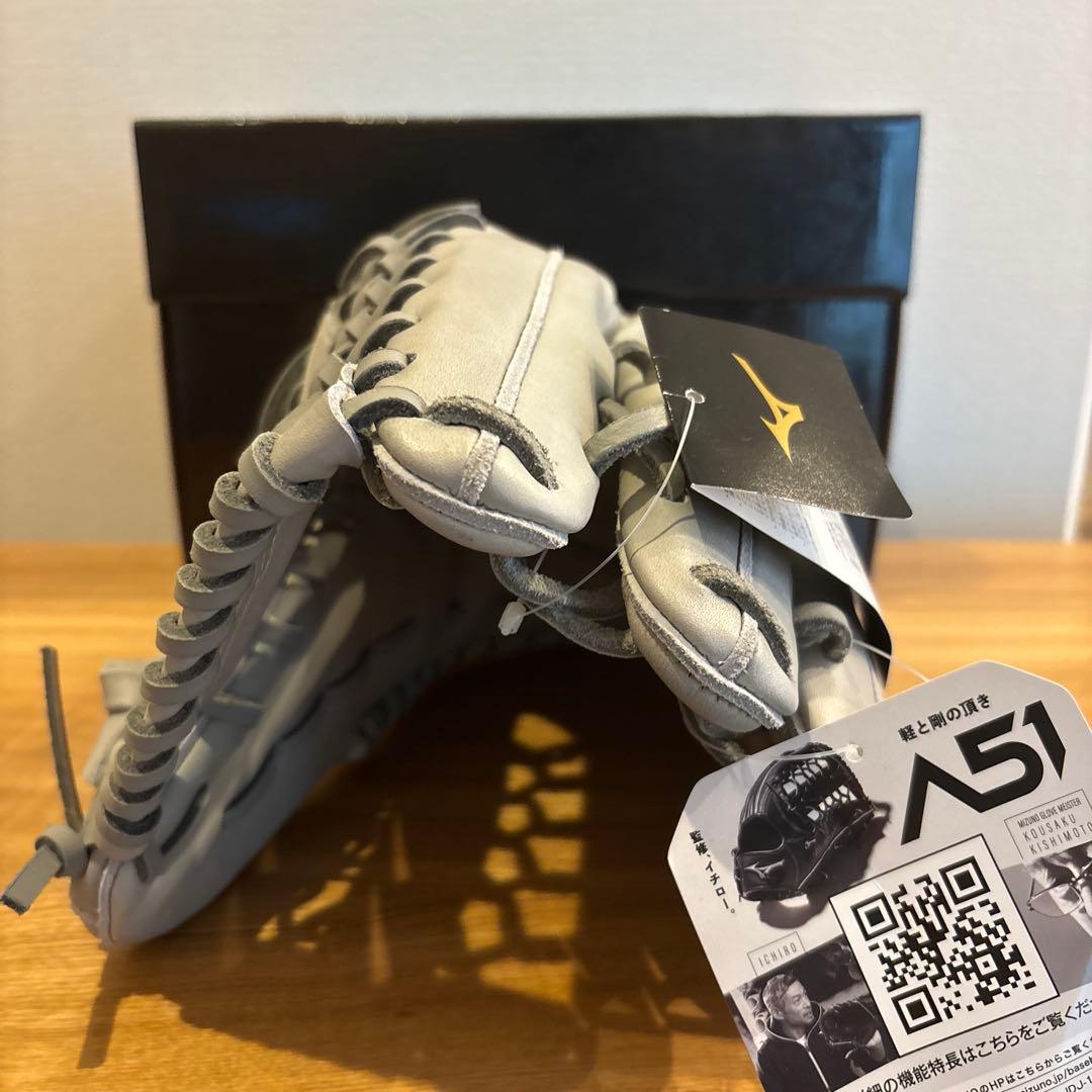 完売品　イチロー限定　硬式用　ミズノプロ　外野手用　定価72,600円　グラブ