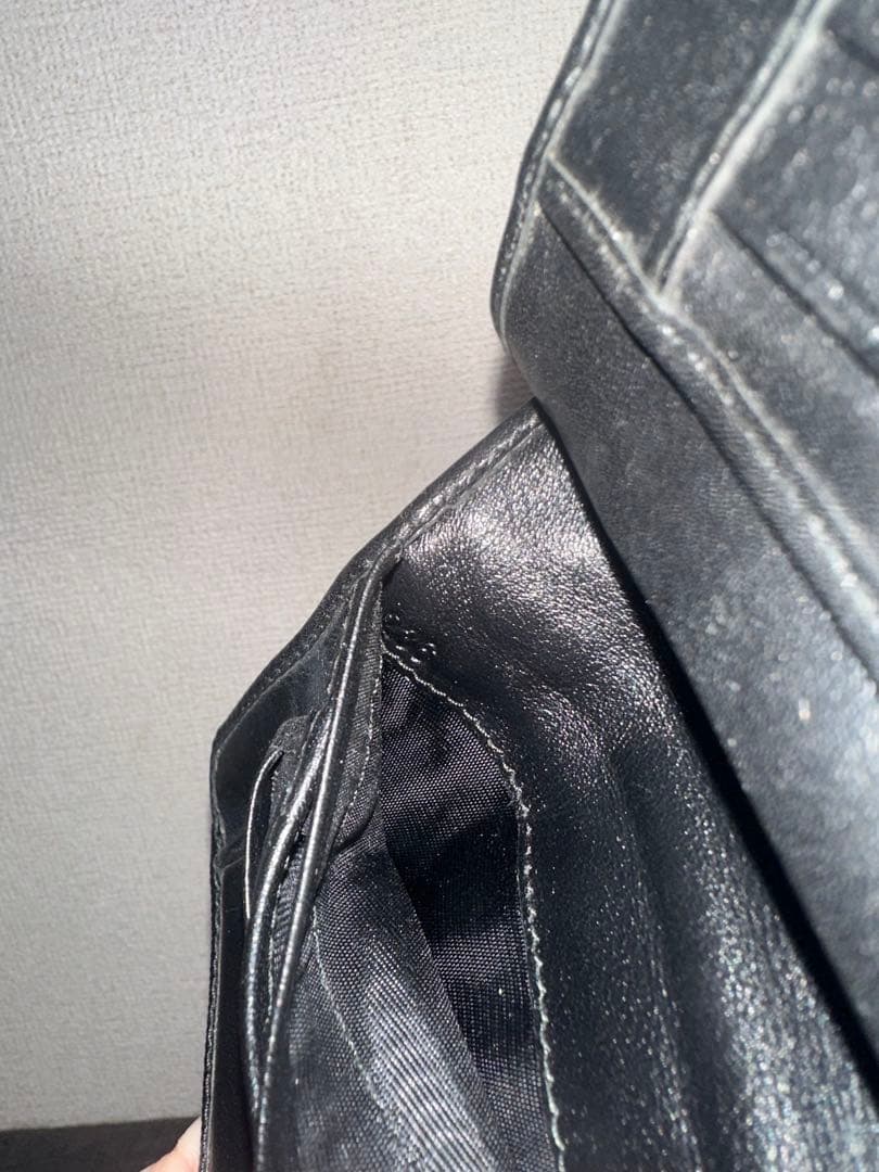 PRADA サフィアーノ二つ折り財布 ブラック