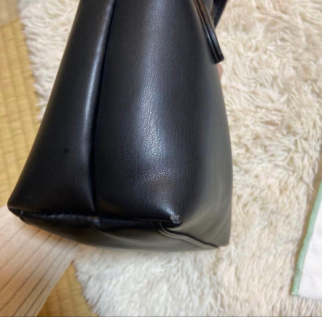 m*様 ロンシャン　プリアージュ　xs ブラック ミックスレザー