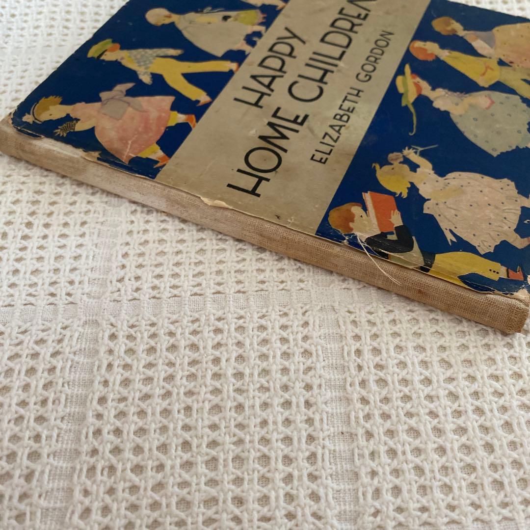 【希少】1924年 アメリカの可愛い絵本  エリザベスゴードン ビスクドール