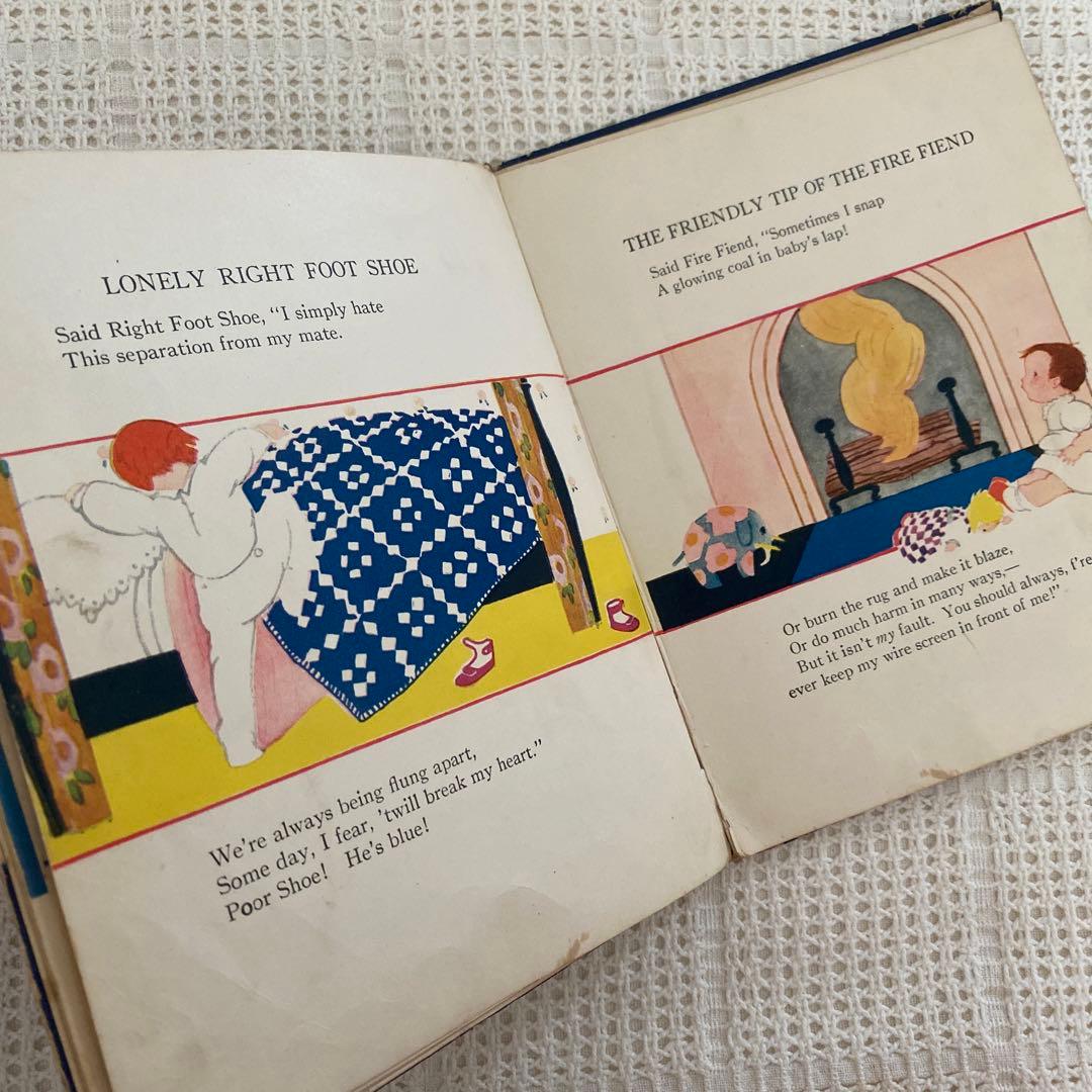 【希少】1924年 アメリカの可愛い絵本  エリザベスゴードン ビスクドール