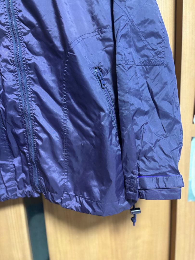 べティーズブルー　紫色 ジッパー付きジャケット