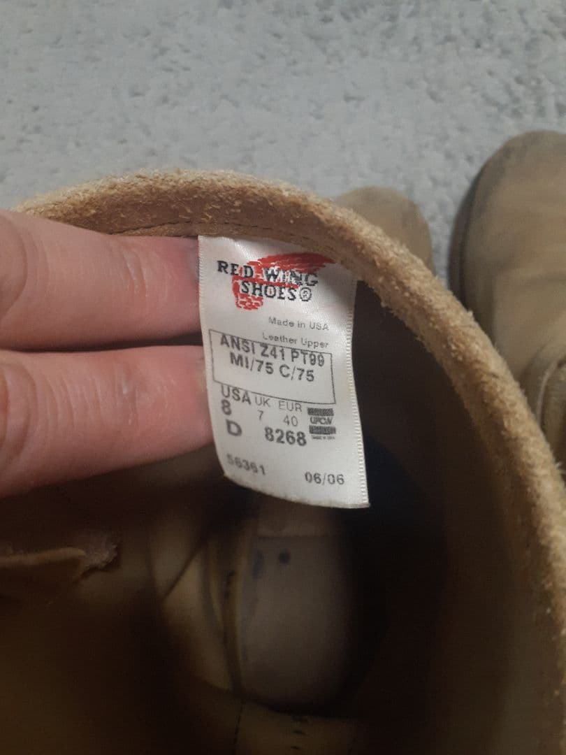 靴 REDWING 8268 pt99