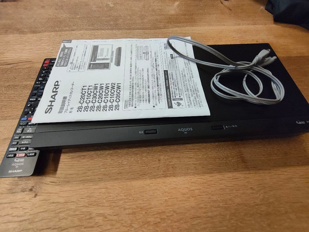 SHARP ブルーレイレコーダー 2B-C10CT1
