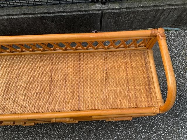 昭和レトロポップ｜ラタンヴィンテージ｜サイドボードチェスト｜10ドロワー｜