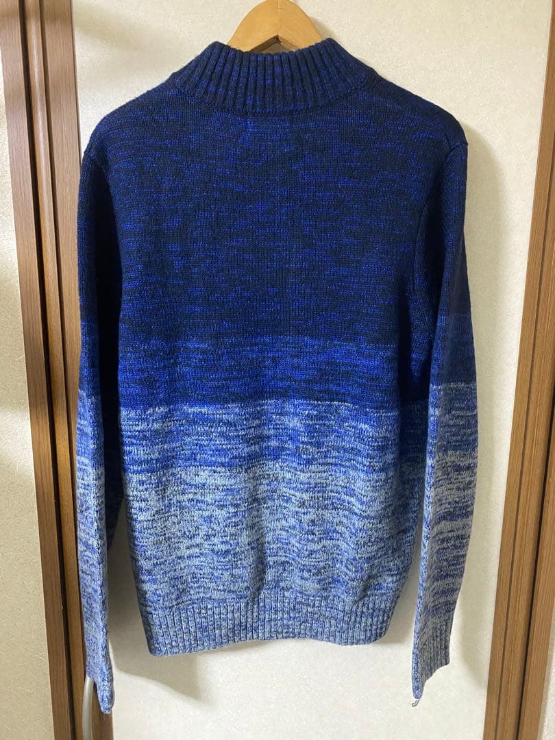 Callaway ジップアップニットセーター ネイビー　Lサイズ