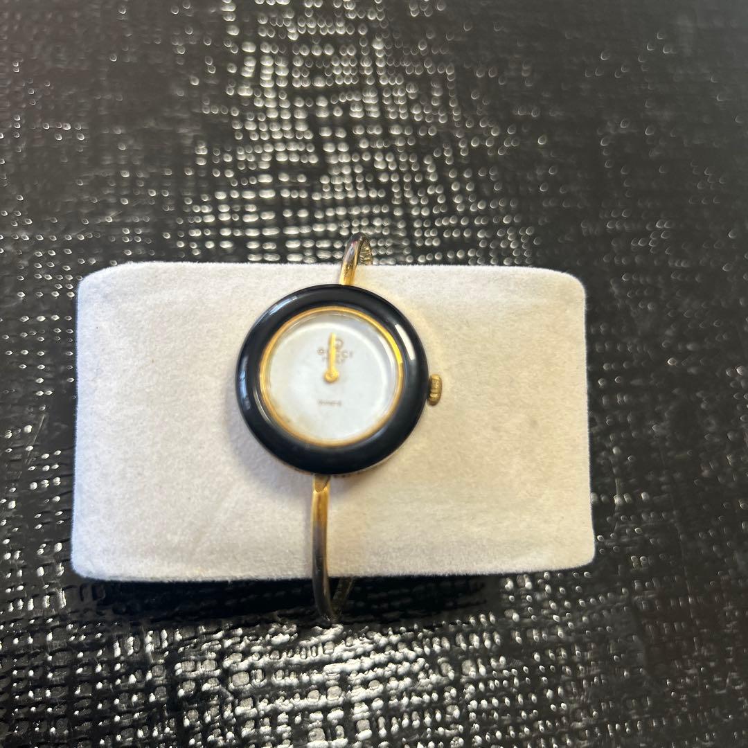 【GUCCI】グッチ　チェンジベゼル　ゴールドウォッチ　ブレスレットヴィンテージ