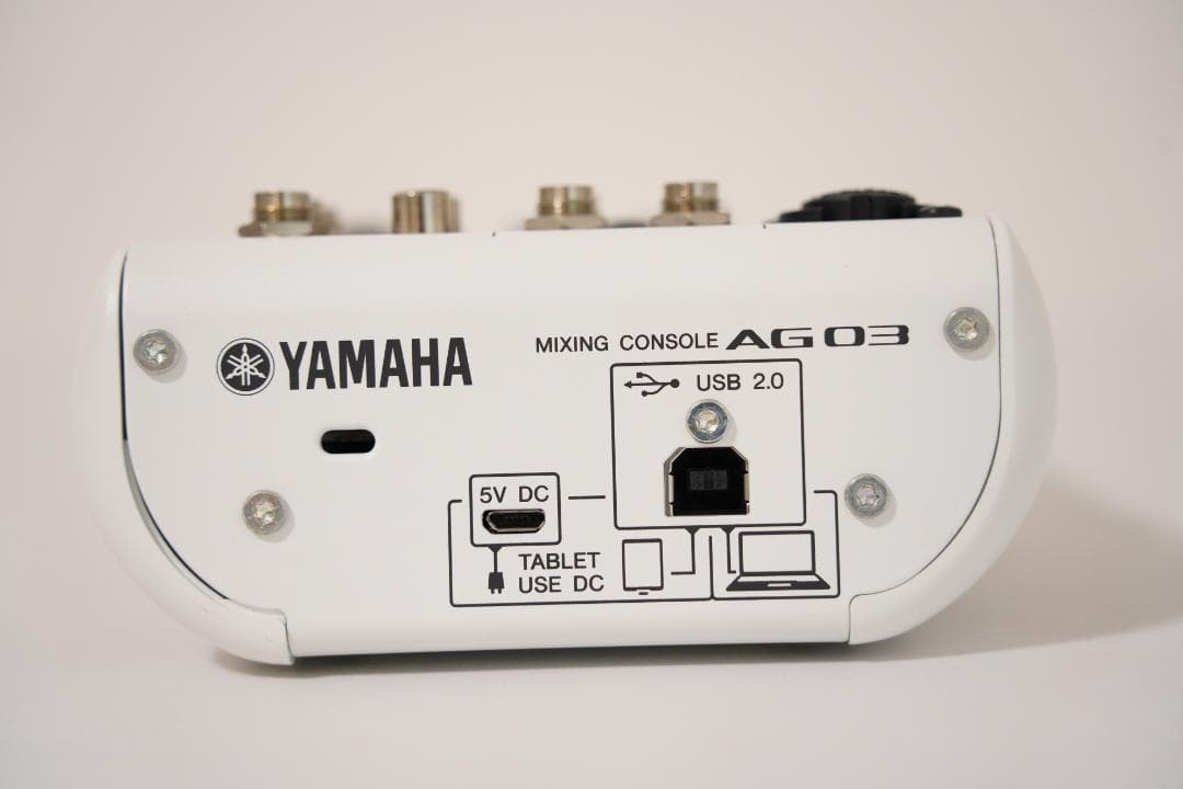 YAMAHA ヤマハ AG03 ミキシングコンソールミキサー オーディオ