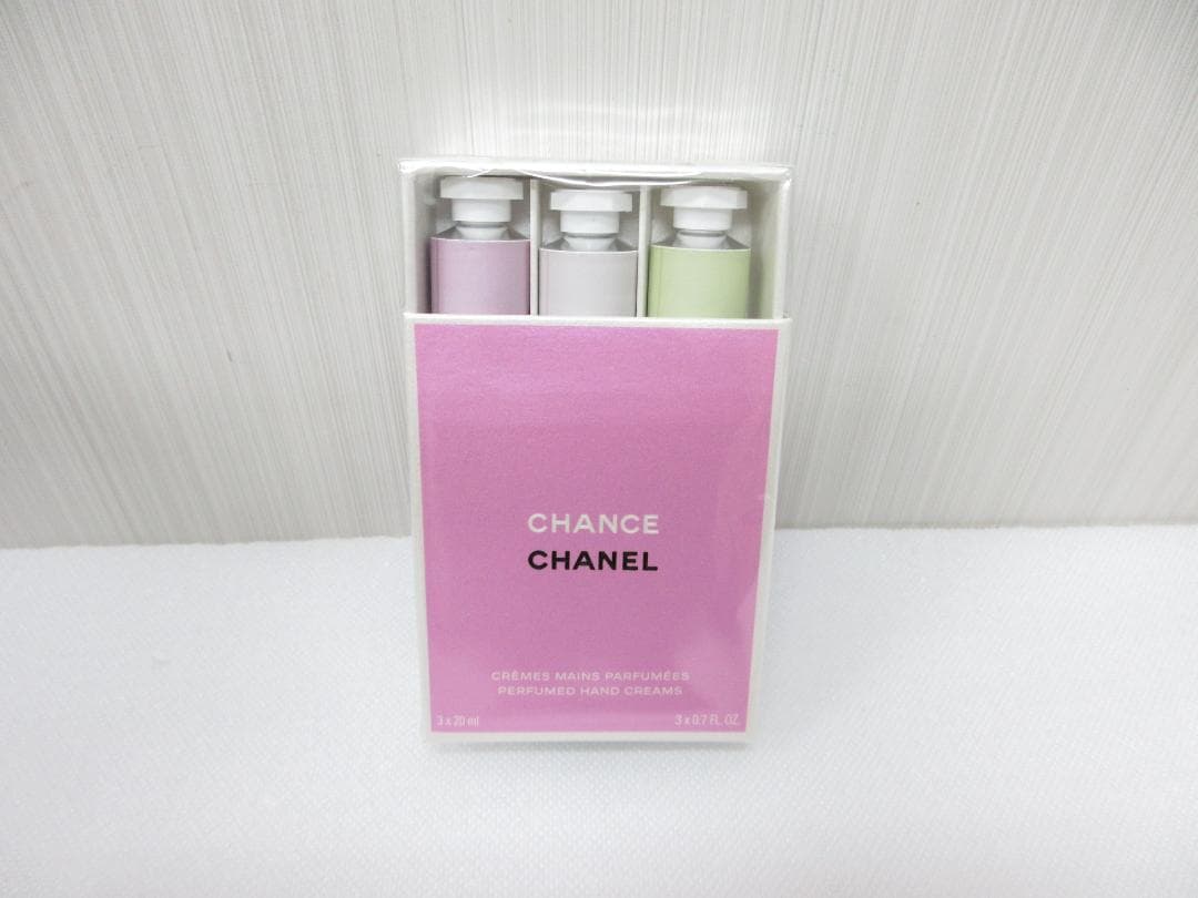 新品 シャネル チャンス クレーム マン ハンドクリーム 20ml×3 a