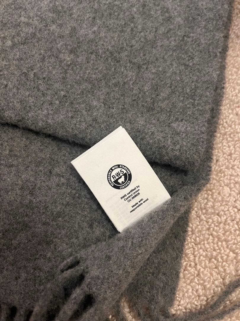 Acne Studios フリンジウールスカーフ