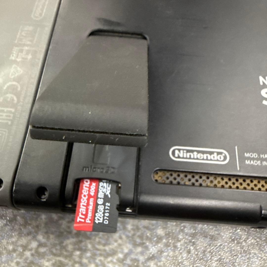 付属品なしNintendo Switch グレー 本体左なし