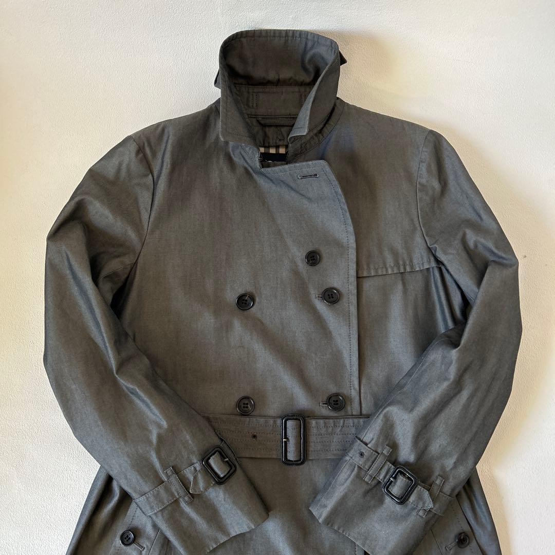 美品✨BURBERRY LONDON バーバリー　トレンチコート メガチェック