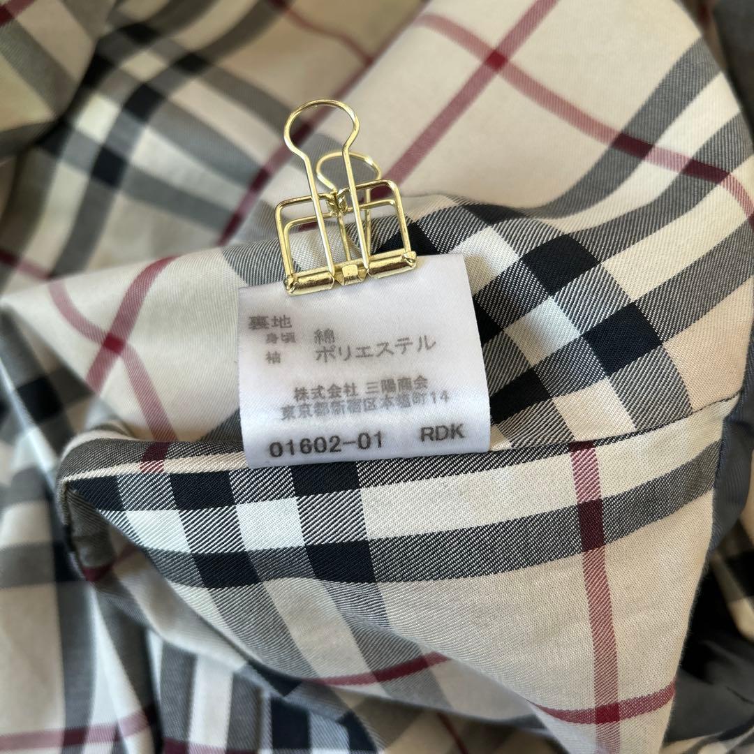 美品✨BURBERRY LONDON バーバリー　トレンチコート メガチェック