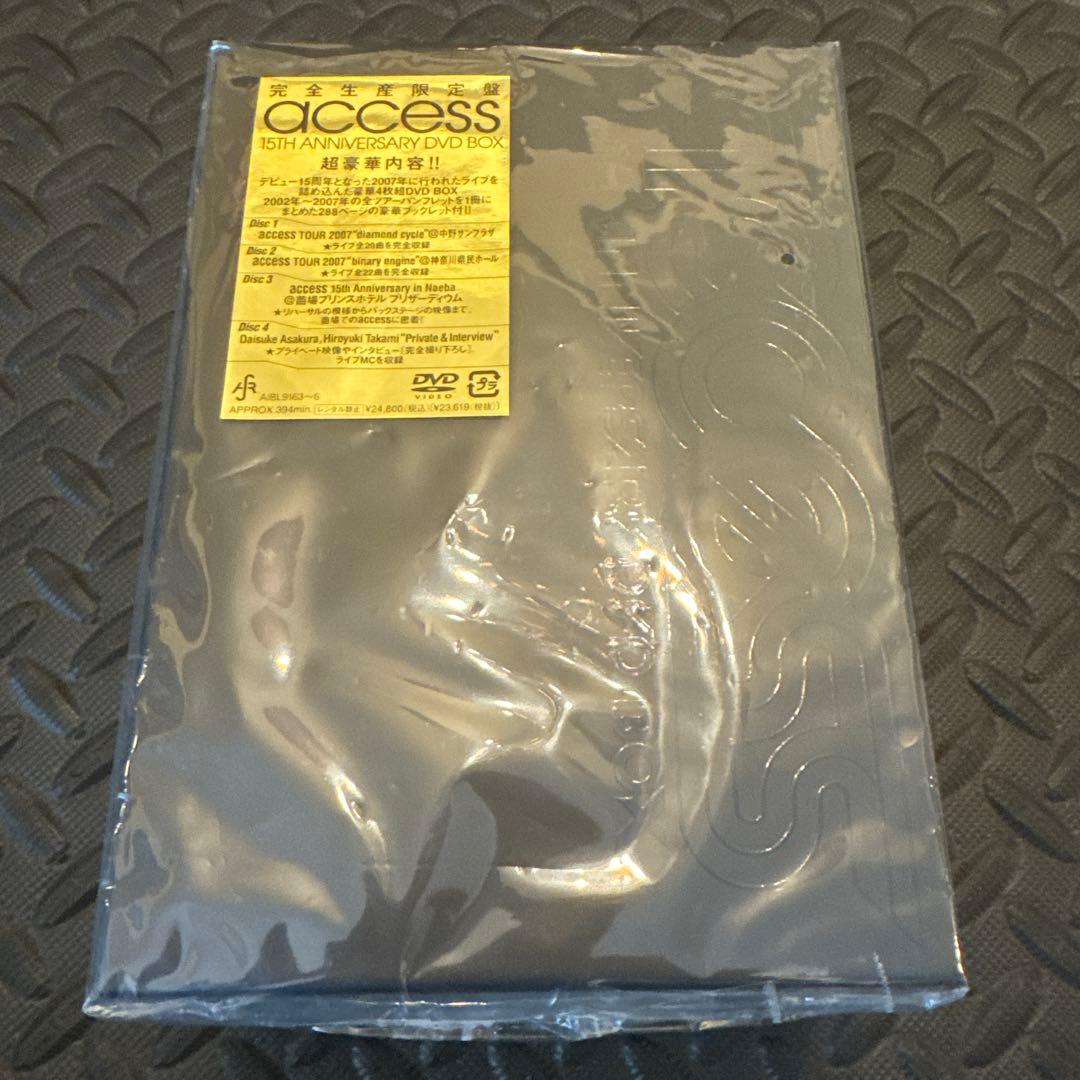 美品access 15TH ANNIVERSARY DVD-BOX完全生産限定盤