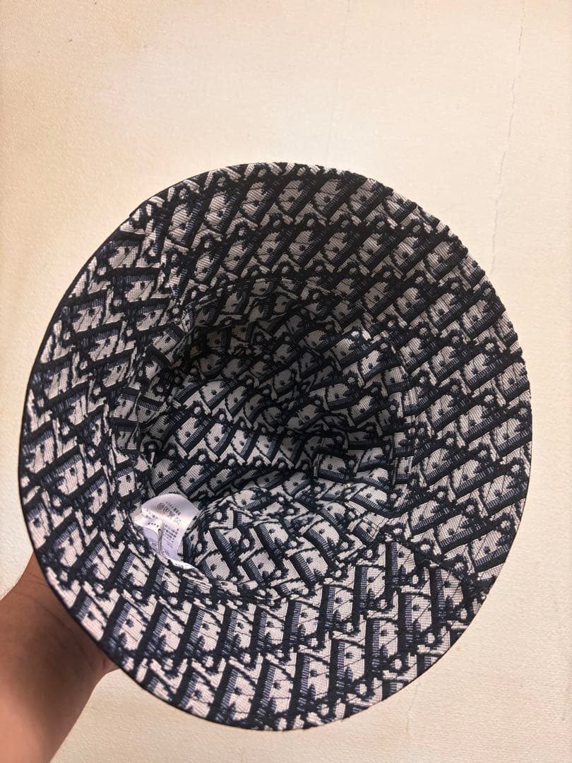 maria様用Christian Dior バケットハット 黒 100%コットン
