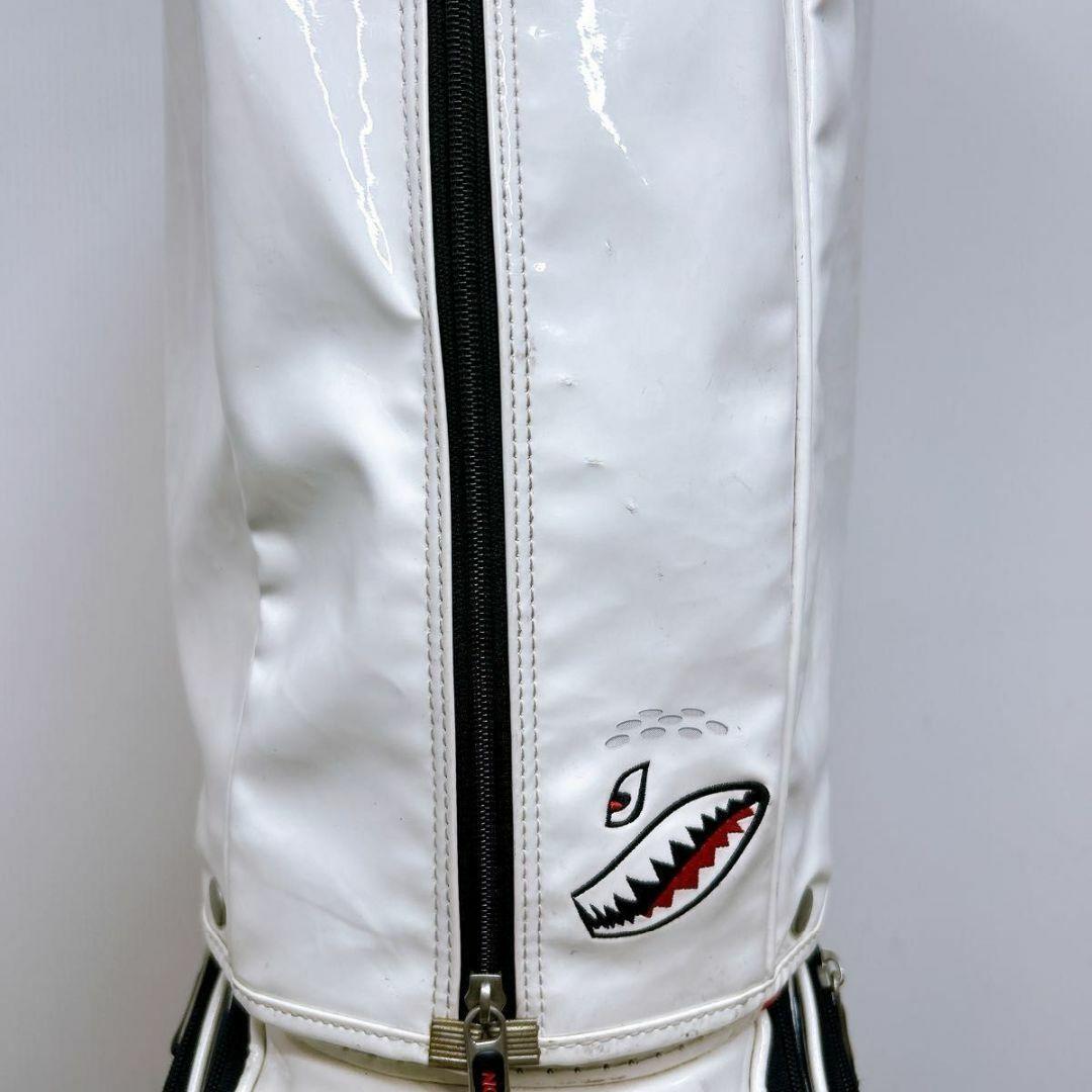 【希少】スリクソン ガオモンスター キャディバッグ エナメル 3点式ショルダー