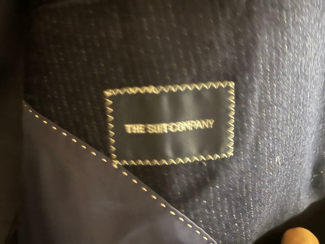 【美品/180cm4Drop】THE SUIT COMPANYストライプ スーツ